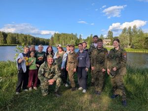 Ученики из Бекасова побывали в походе. Фото: официальная страница кадетского движения школы №1391 в социальных сетях